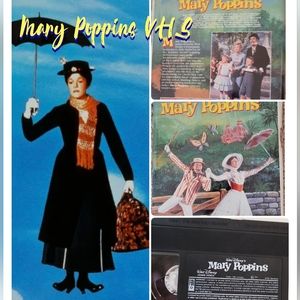 1989 Mary Poppins Walt Disney VHS 1964